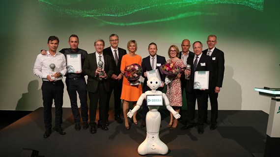 Caverion gewinnt DEKRA-Award 2017 in der Kategorie Arbeitssicherheit 